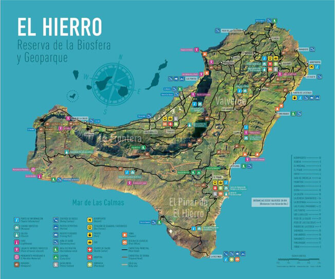 Lignes de bus El Hierro. Horaires - Guide Touristique d'El Hierro, Îles  Canaries