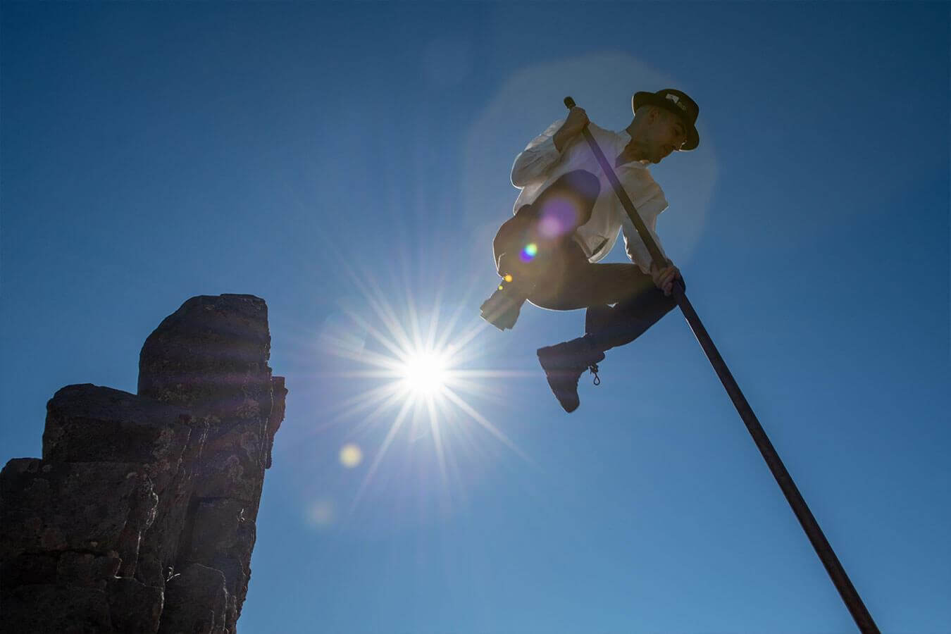 Salto del pastor. La Palma