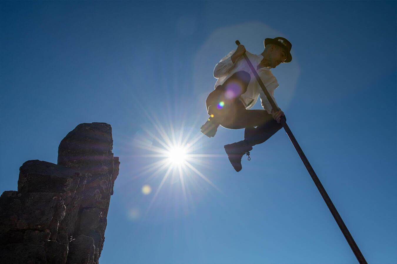 Salto del pastor. La Palma