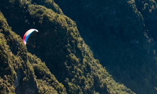Go paragliding on the island of El Hierro